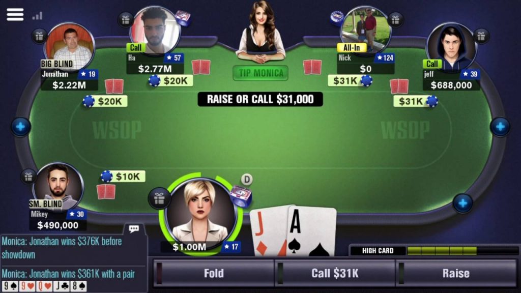 video poker online