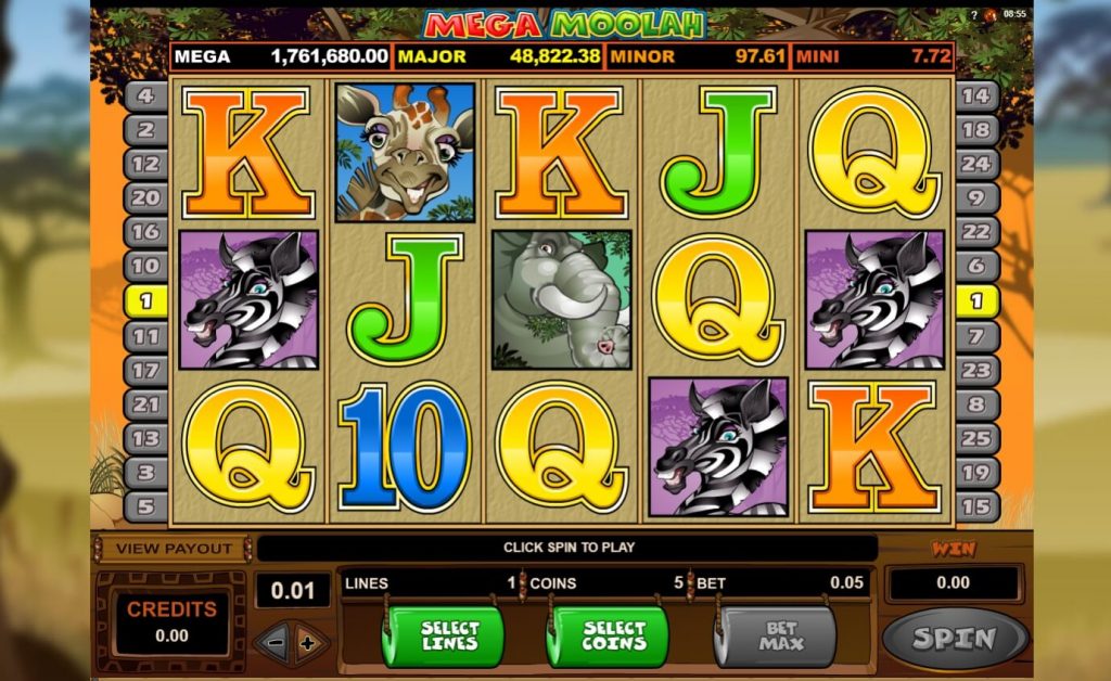 Mega Moolah slot